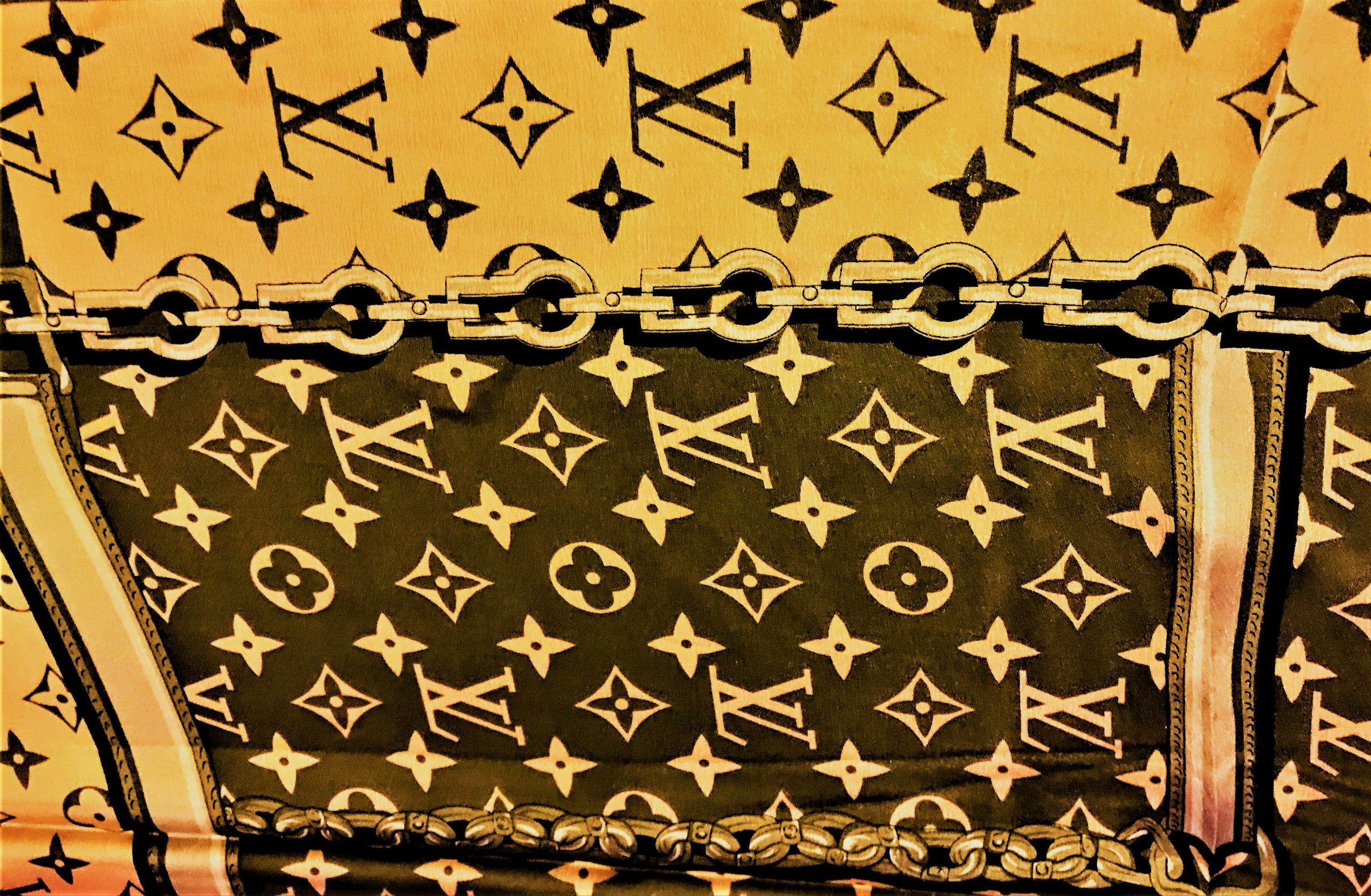 Buy Louis Vuitton Monogram Confidential Square Scarf (Brown) at